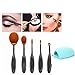 Makeup Brush, Toraway 5PC/Set Professional Eyebrow Brush Foundation Eyeliner Makeup Brushes Toothbrush