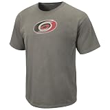 NHL Men's Carolina Hurricanes Big Time Play Short Sleeve Pigment Dye Tee (Pigment Pepper, X-Large)
