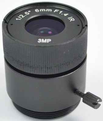 SecuQuest LYFL03-06 3MP 6 mm Fixed Lens (CS Mount)
