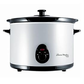 James Martin 5.5 Litre Family Size Slow Cooker