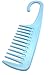 Detangler Shower Comb with hook, wet/dry, Colors may vary (Pack of 1)