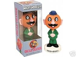 Oscar the Orange Bobble Head Wacky Wobbler