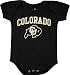 Colorado Buffaloes Newborn/Infant Black Big Fan Creeper