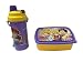 SKI Plastic Disney Printed Combo Gift Set of Lunch Box and Princess Print Water Bottle for Kids, 20 cm x 20 cm x 8 cm RS.299.00