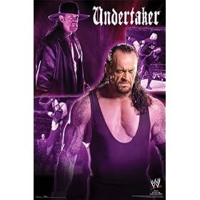 WWE (Undertaker) Sports Poster Print - 24" X 36"