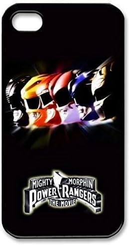 mighty morphin power rangers Pattern Silicone Rubber Non-slip Protective Cover Case Skin For Apple iPhone 5 5S