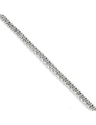 Sterling Silver Diamond Bracelet