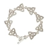 Celtic Trinity Triquetra Toggle Bracelet