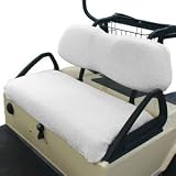 Classic Accessories Fairway Sand Golf Cart Seat Cover - White