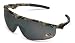 MCR Safety CMO112 Mossy Oak Forrest Floor Frame Safety Glasses, Camo, 5 Position Ratchet-Action Temples, Grey Lens