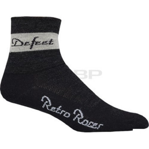 DeFeet International Wooleator 3-Inch Retro Racer Sock, X-Large
