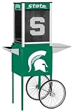 Michigan State Spartans College Popcorn Machine With Cart