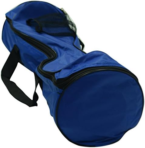 CXM ACC Portable Waterproof Zipper Bag for 8 Inch Two Wheel Electric Self Balancing Scooter Smart Hoverboard with Mesh Pocket and Hand Straps, Blue