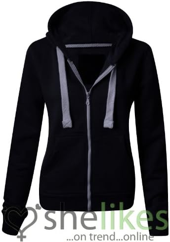 OutofGas Clothing Women's PLAIN ZIPPER SWEATSHIRT JACKET