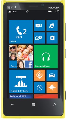 Nokia Lumia 920 4G Windows Phone, Yellow (AT&T)