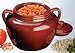 Brown 3 Quart Ceramic Baked Bean Pot