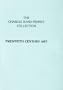 Charles Rand Penney Collection (November 1983- January 1984) Twentieth Century Art
