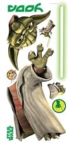 RoomMates RMK1402GM Star Wars: the Clone Wars Yoda Glow in the Dark Giant Wall Decal
From RoomMates
