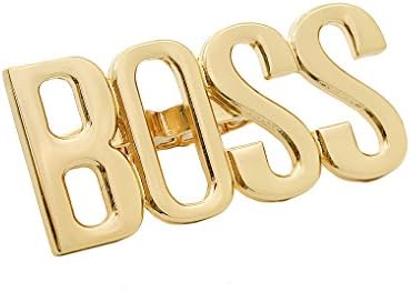 Belle Pink Gold Metal Boss Two Finger Statement Ring (Size Free)
