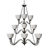 4969 - Geo 12-Light Chandelier