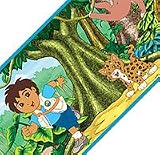 Nickelodeon Go Diego Go 5 in Peel and Stick Wall Border