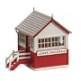Hornby R8721 00 Gauge Skaledale Platform Signal Box - Wooden Railside Collection