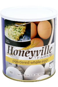 Powdered Whole Eggs - 2.25 Pound Can