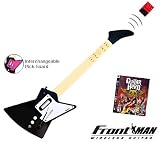 PS3 Guitar Hero Aerosmith for PS3 + Nyko Frontman Black Wireless Guitar Controller for PS3