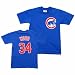 Kerry Wood Chicago Cubs Jersey Name and Number Royal Blue T-Shirt