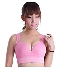 Cick Cick-JP レディース ファッション マタニティ ブラジャー Bra スポーツブラ ヨガウェア ノーワイヤー 揺れない 無地 快適 ヨガ ランニング アウトドア フィットネス 1#/2#