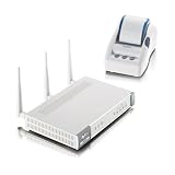 ZyXEL 802.11n HotSpot Gateway with Login Info Printer