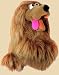 Large Afgan Hound hand/body puppet