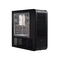 SilverStone Aluminum Body ATX Full Tower Case TJ07B-W (Black)