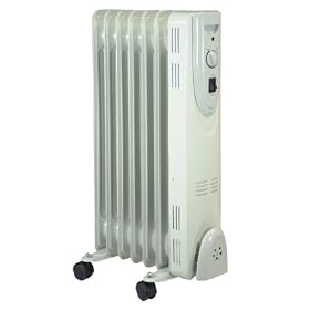 1.5 kW 7 Fin Oil Filled Radiator