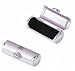 Kitchen & Housewares : Danielle Pink Metallic LipStick Case With Mirror Made With Swarovski Elements
