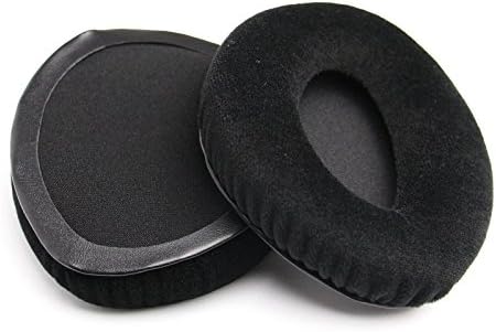 Black Replacement Ear Pads Ear Cushions for Sennheiser RS160 RS170 RS180 Headphones (Velour)