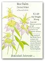 Botanical Interests 1085 Bee Balm Lambada Seed Packet