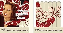 anne taintor honey, you couldn't handle half of me Emery Boards