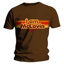 Superbad I Am McLovin Brown Mens t-shirt Brown
