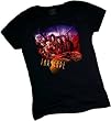 Graphic Collage - Farscape Crop Sleeve Fitted Juniors T-Shirt