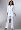 Roamans Plus Size Side Button Pant Suit (WHITE,14 W)