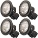 Tools & Hardware : Northern International #GL23143 4PK Black Gazebo Lighting