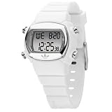 Adidas Candy Digital White Rubber Watch ADH1696