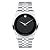 Movado Men's 0606504 Museum Stainless Steel Black Museum Dial Bracelet Watch from Movado