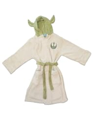 Toy: (Small) Star Wars-childrens Dressing Gowns-starwars-yoda-kids Bathrobe - gro
