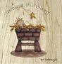 Stamps Happen Mounted Christmas Stamp A CHILD IS BORN For Scrapbooking, Card Making & Craft Projects