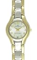 AK Anne Klein Women's Two-Tone Dress Watch with an Easy to Read Dial #10-6777SVTT