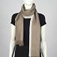 Beige Wool Scarf