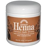 Rainbow Research Henna Hair Color and Conditioner Persian Light Brown - 4 oz Rainbow Research Henna