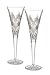 Kitchen & Housewares : Waterford Crystal Times Square Let There Be Joy Flute Pair